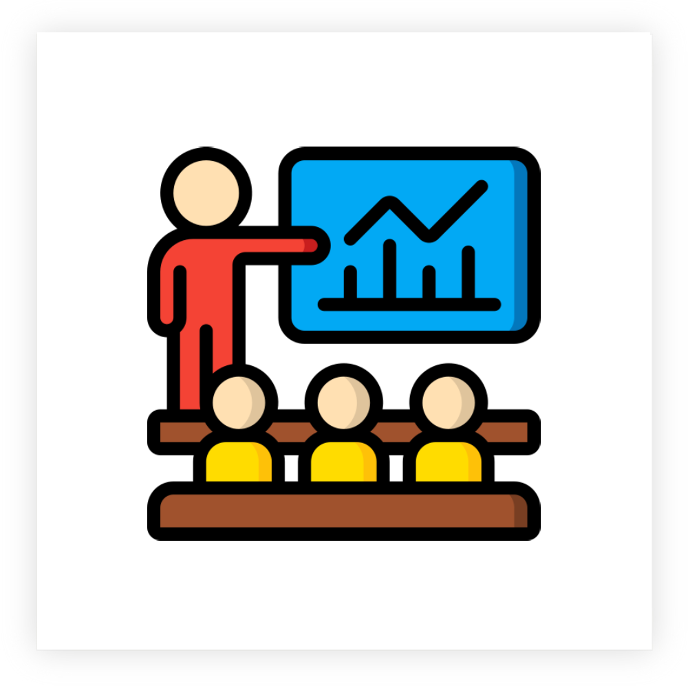 An image representing training